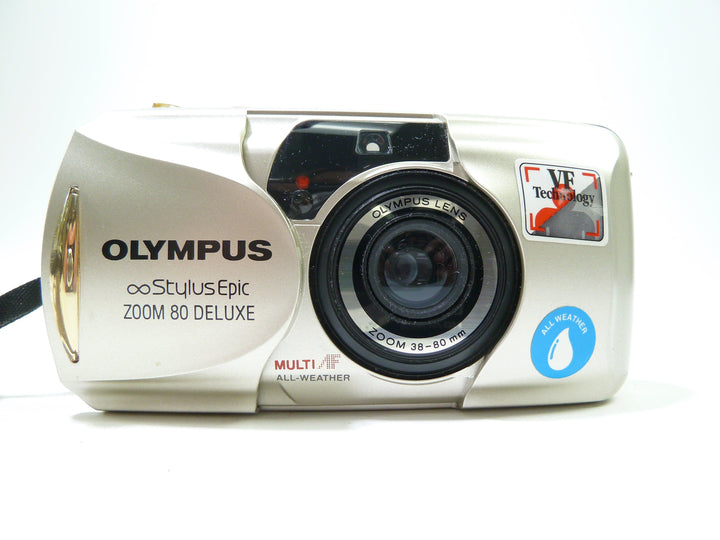 Olympus Stylus Epic Zoom 80 Deluxe 35mm Film Camera 35mm Film Cameras - 35mm Point and Shoot Cameras Olympus 1069966