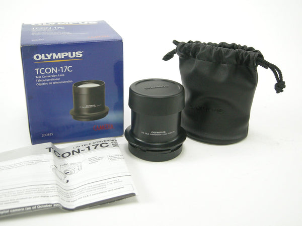 Olympus TCON-17c 1.7x Tele Conversion Lens Lens Adapters and Extenders Olympus 200895-1