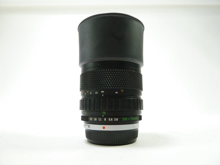 Olympus Zuiko 35-70mm f/3.6 Auto Zoom Lens MC for OM Lenses - Small Format - Olympus OM AF Mount Lenses Olympus 241583