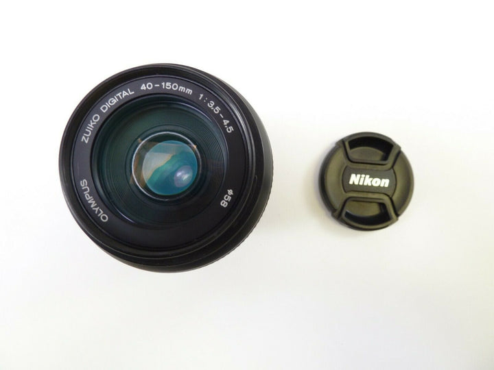 Olympus Zuiko 40-150mm F/3.5-4.5 for Regular 4/3 Mount with Lens Caps Lenses - Small Format - Full 4& - 3 Mount Lenses Olympus 136258383