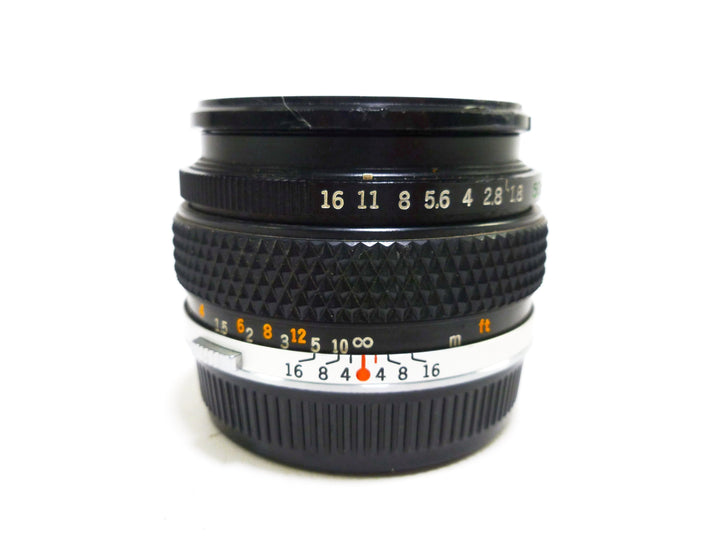 Olympus Zuiko 50mm f/1.8 OM-System Lens Lenses - Small Format - Olympus OM MF Mount Lenses Olympus 5130861