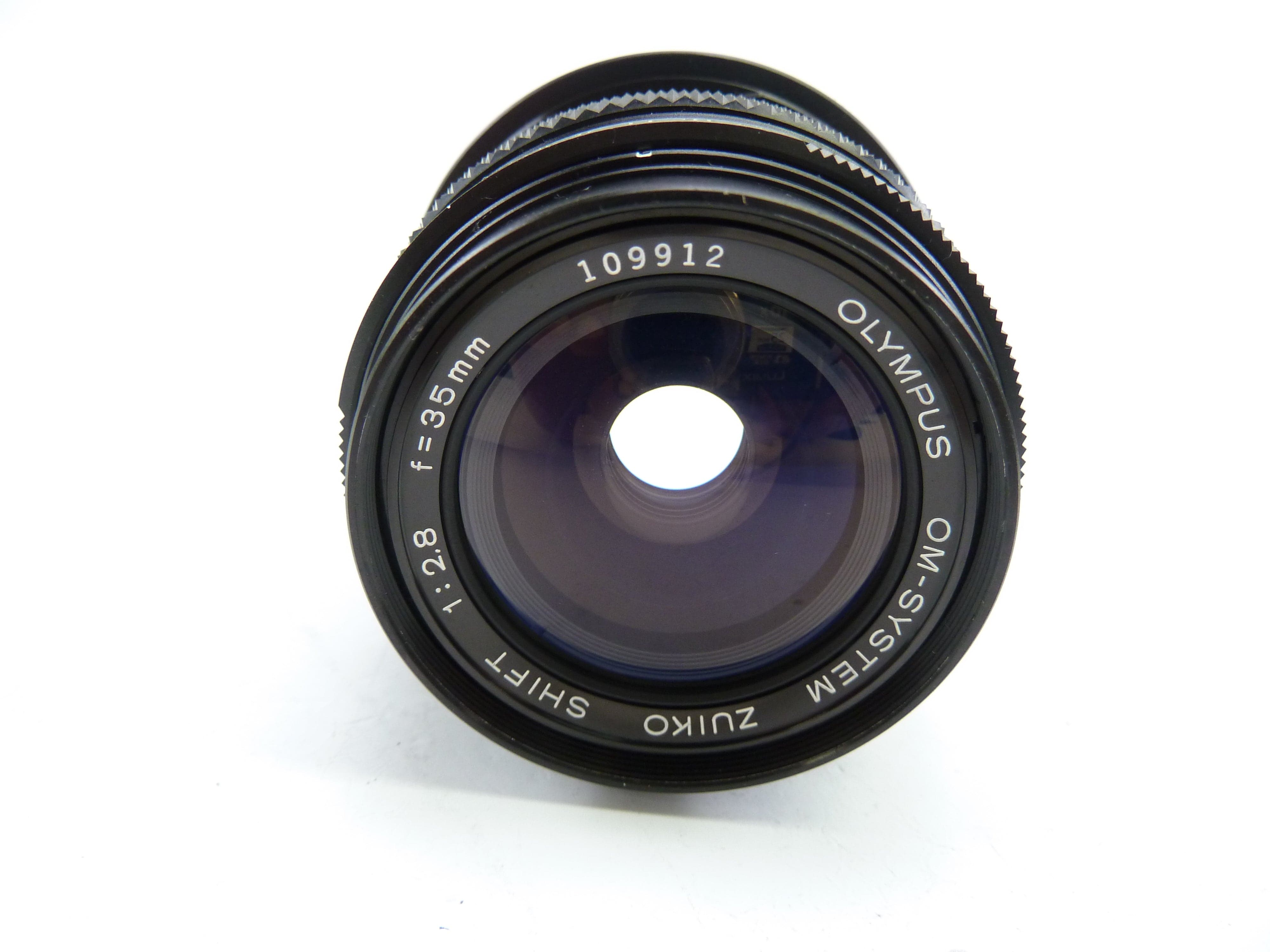 Olympus Zuiko OM 35MM F2.8 Tilt Shift Lens with case – Camera Exchange