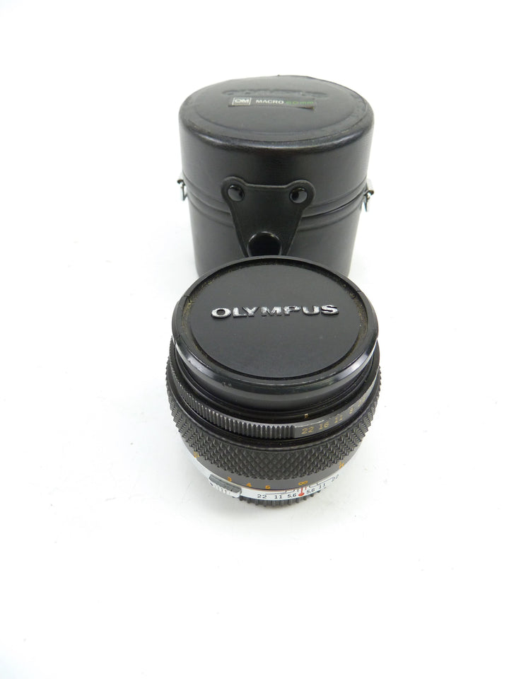 Olympus Zuiko OM 50MM F3.5 Macro Lens with case Lenses - Small Format - Olympus OM MF Mount Lenses Olympus 11082250