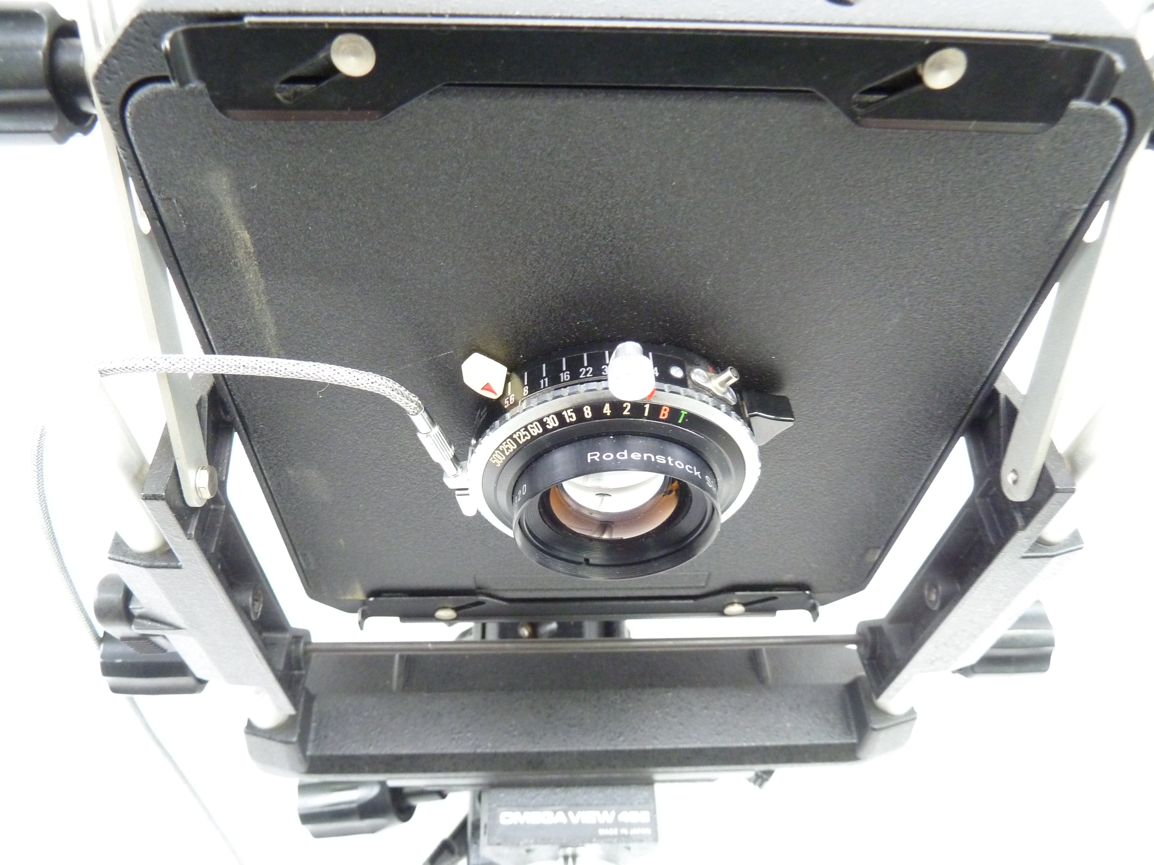 Omega View 45E 4X5 Rail Large Format Camera with Rodenstock Sironar-N ...