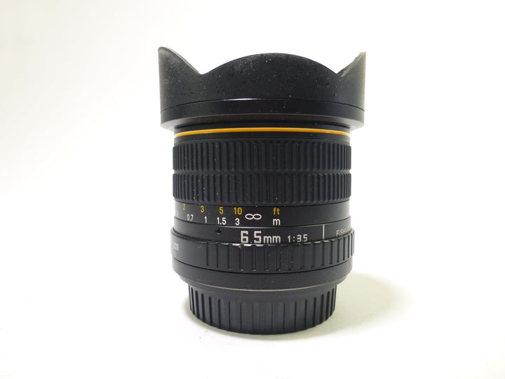 Opteka 6.5mm f/3.5 Fisheye Lens for Canon EOS Lenses - Small Format - Canon EOS Mount Lenses - Canon EF Full Frame Lenses Opteka 874014