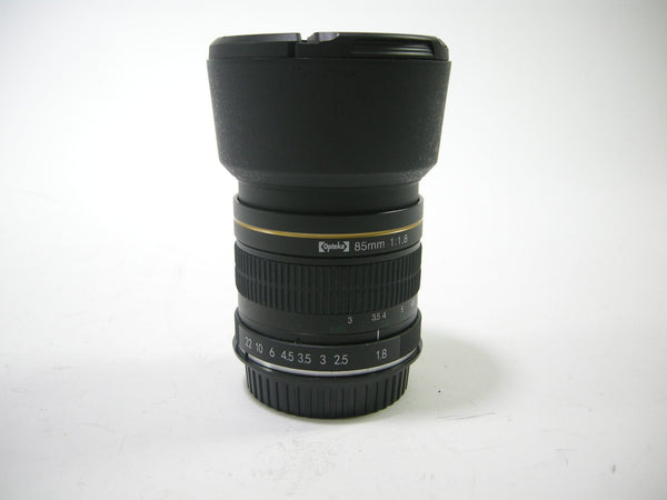 Opteka 85mm f1.8 Canon EOS Mt. Lenses - Small Format - Canon EOS Mount Lenses Opteka 0100240223