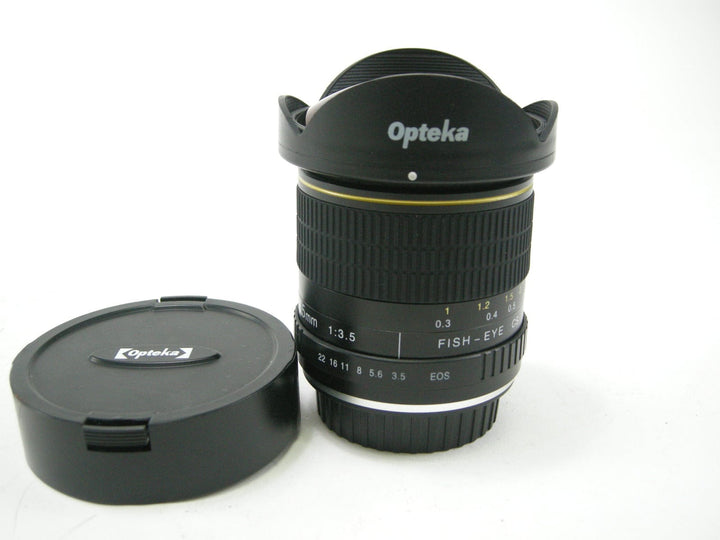 Opteka Fish Eye CS 6.5mm f3.5 EOS Mount Lenses - Small Format - Canon EOS Mount Lenses Opteka 02180221