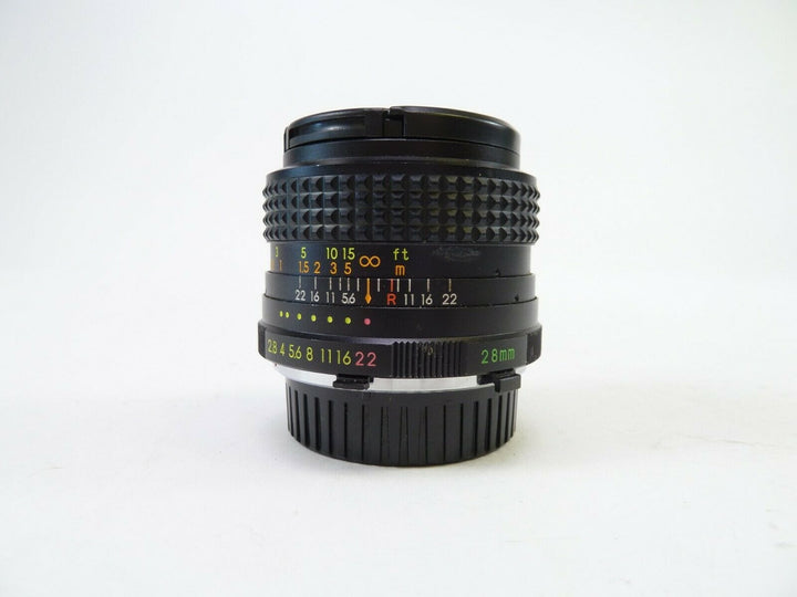 Osawa MC 28mm F/2.8 Lens for Minolta MD Mount w/ Lens Caps Lenses - Small Format - Minolta MD and MC Mount Lenses Osawa 52381006