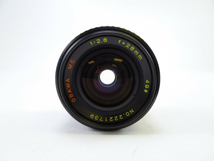 Osawa MC 28mm F/2.8 Lens for Minolta MD Mount w/ Lens Caps Lenses - Small Format - Minolta MD and MC Mount Lenses Osawa 52381006