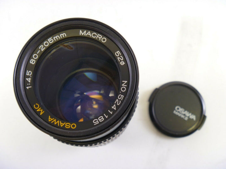 Osawa MC 80-205mm F/4.5 Lens for Minolta MD Mount with Lens Caps Lenses - Small Format - Minolta MD and MC Mount Lenses Osawa 5241185