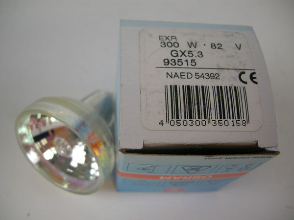 Osram Display/Optic Lamp EXR 300W 82V NOS Lamps and Bulbs Various GE-EXR