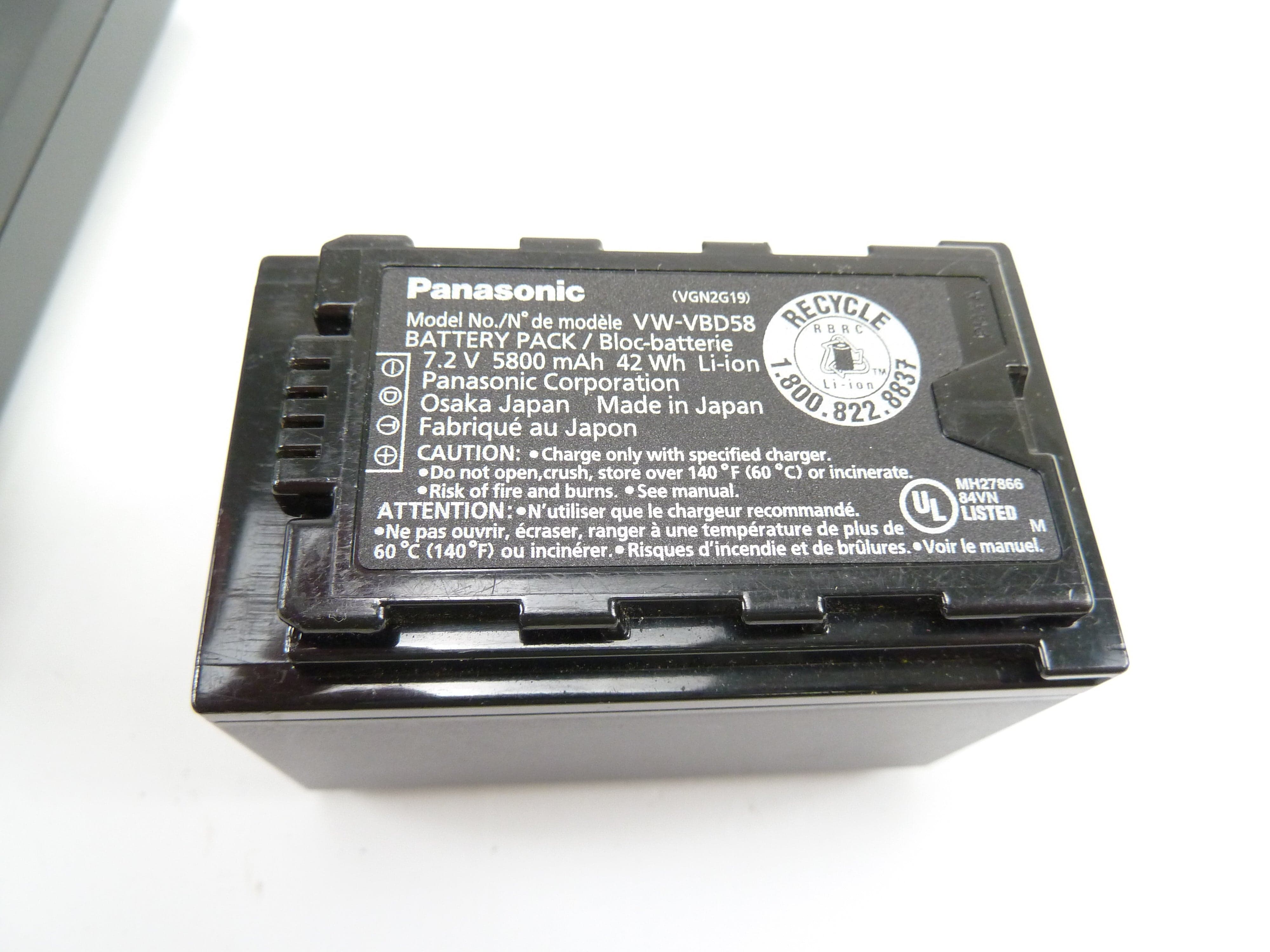 Panasonic Battery and Charger for HC-X1000 Video Camera – Camera