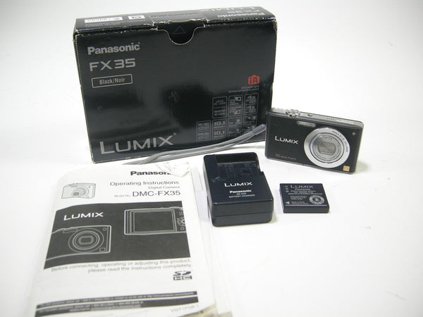 Panasonic DMC-FX35 Lumix 10mp Digital Camera Digital Cameras - Digital Point and Shoot Cameras Panasonic FJ8FC002576