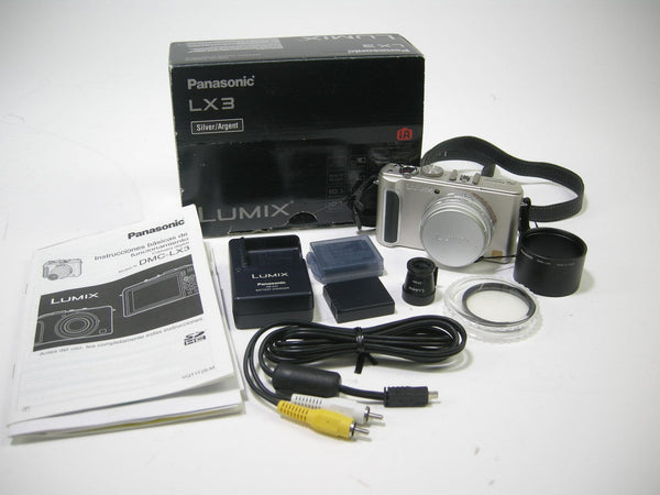 Panasonic DMC-LX3 Lumix 10.1mp Digital Camera Digital Cameras - Digital Point and Shoot Cameras Panasonic FK8KA001372