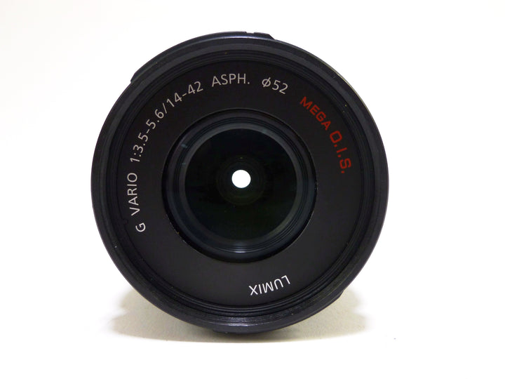 Panasonic Lumix G Vario 14-42mm f/3.5-5.6 Mega OIS Asph. Lens for Micro 4/3 Lenses - Small Format - Micro 43 Mount Lenses Panasonic SB1SH009158