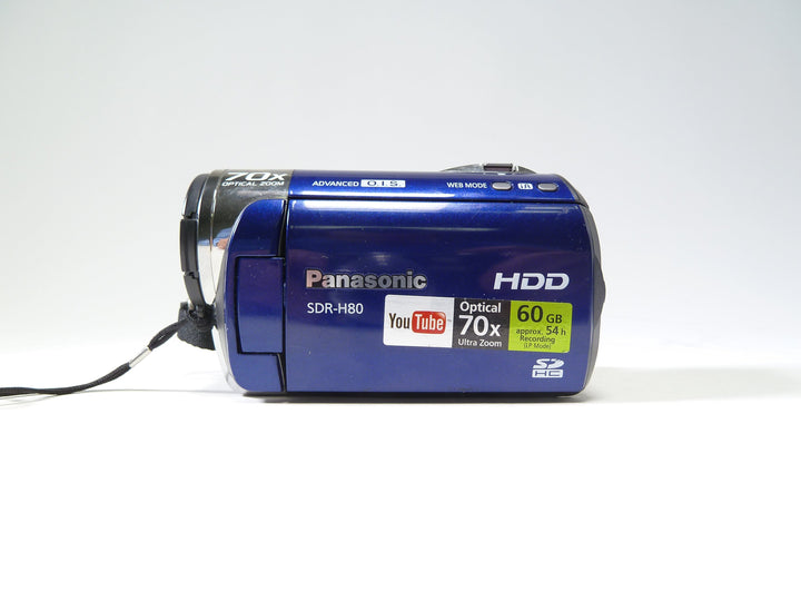 Panasonic SDR-H80 HD Camcorder Video Equipment - Video Camera Panasonic D91A11715