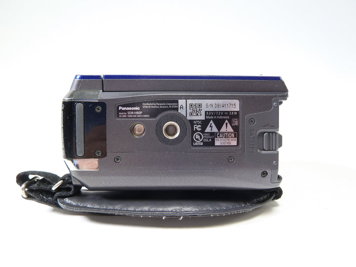 Panasonic SDR-H80 HD Camcorder Video Equipment - Video Camera Panasonic D91A11715