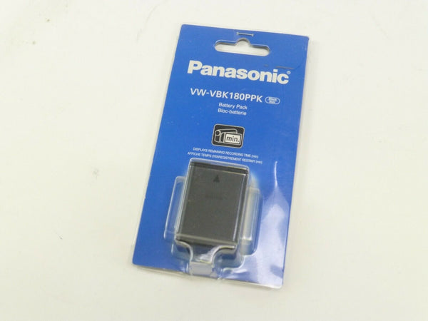 Panasonic VW-VBK180PPK Battery Pack for Camcorder - BRAND NEW! Batteries - Digital Camera Batteries Panasonic PANVWVBK180