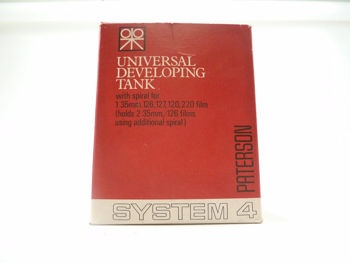 Paterson System 4 Universal Developing Tank with 1 reel Darkroom Supplies Paterson 49567