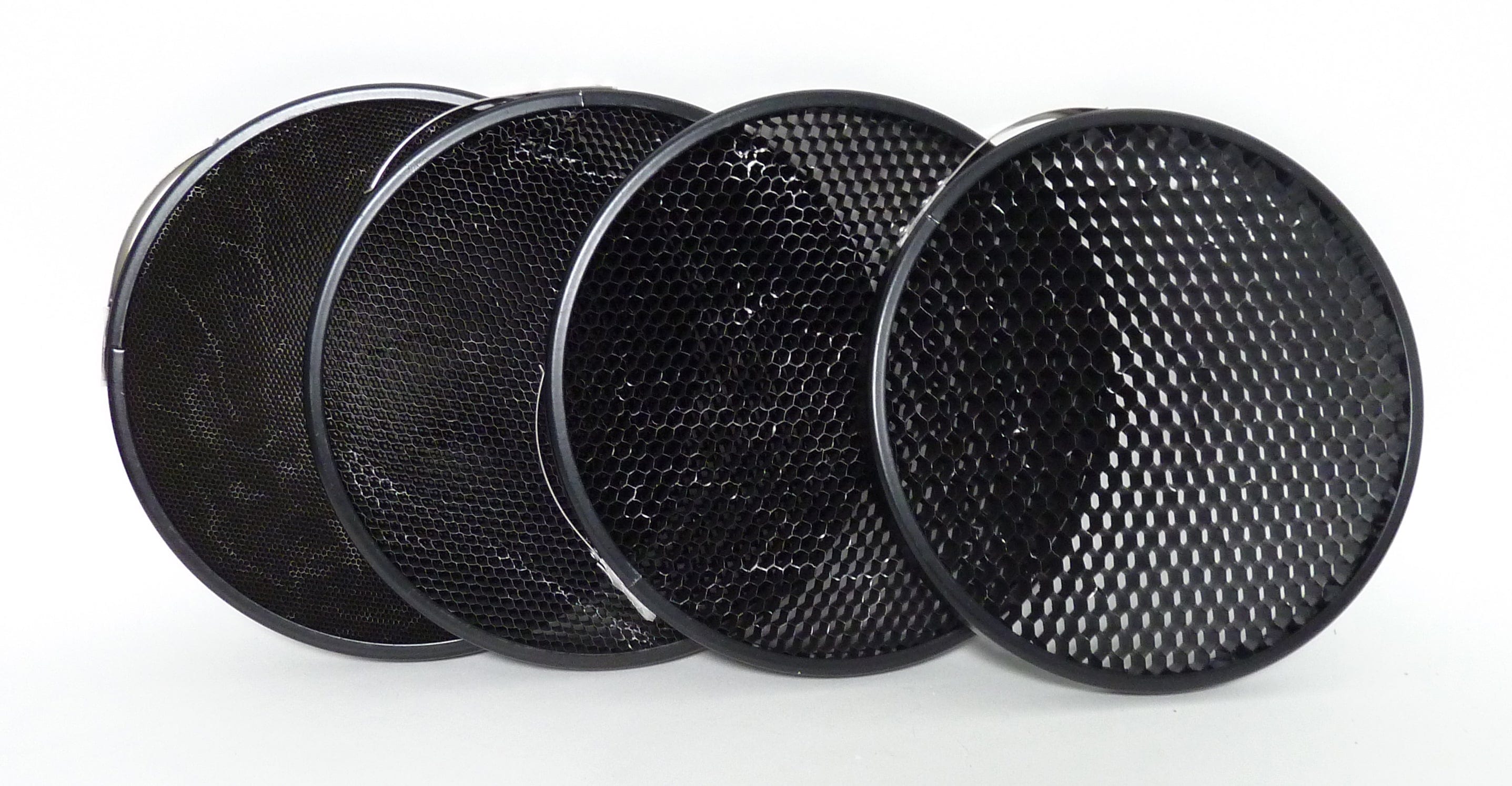 Paul C. Buff White Lightning Grid Diffusers Set of 4:10-20-30-40 ...