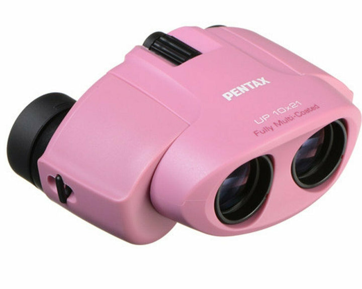 Pentax 10x21 U-Series UP Binocular (Pink) Factory Refurbished Pentax RICOH61806