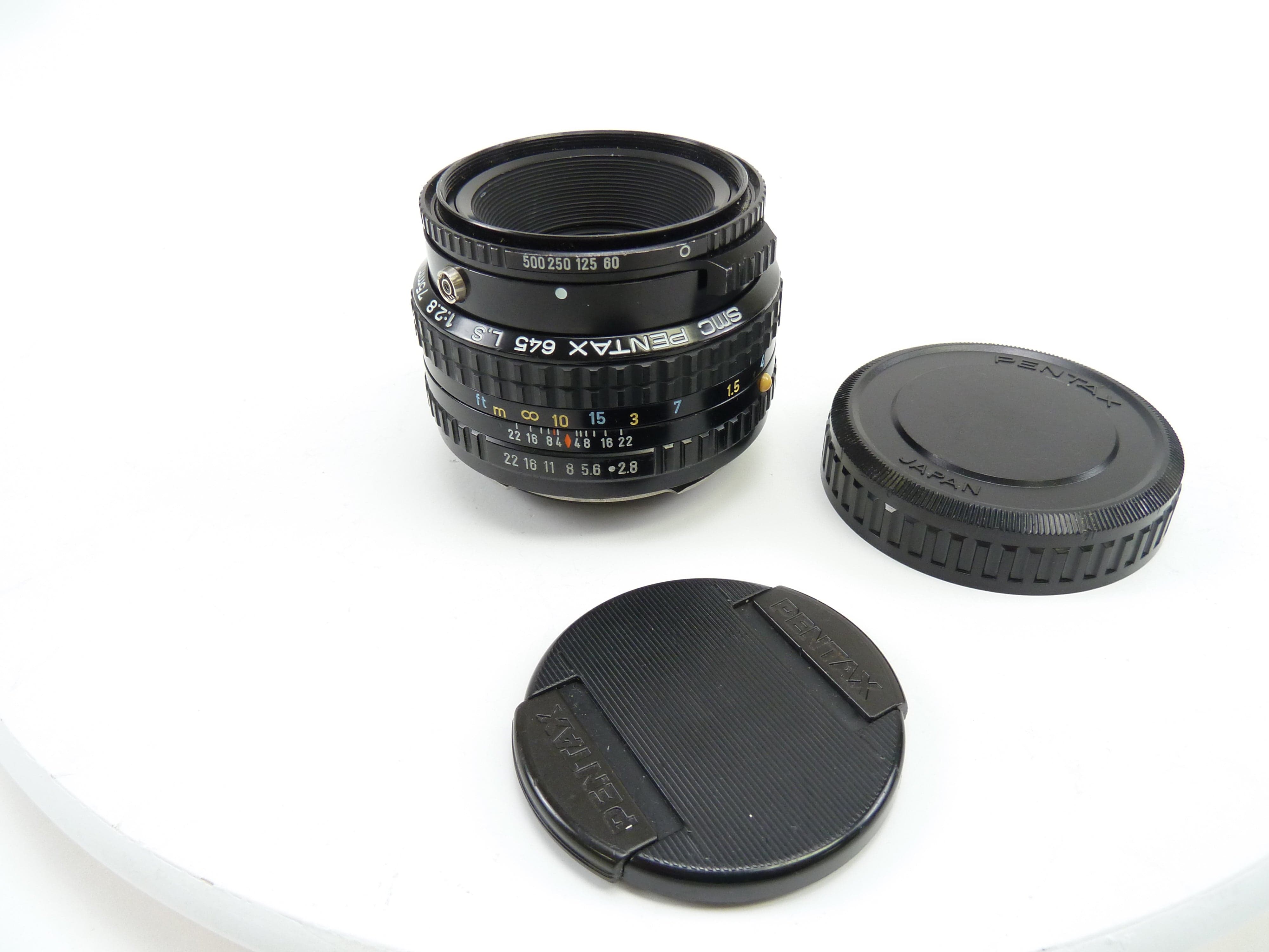 Pentax 645 75MM F2.8 Leaf Shutter Lens – Camera Exchange
