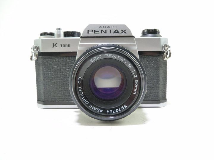 Pentax K1000 SLR 35mm Film Camera w a 50mm f/2 Lens 35mm Film Cameras - 35mm SLR Cameras Pentax 7118927