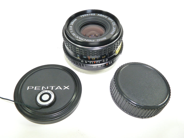 Pentax-M 28mm f/2.8 Lens for Pentax K Mount Lenses - Small Format - K Mount Lenses (Ricoh, Pentax, Chinon etc.) Pentax 7955752
