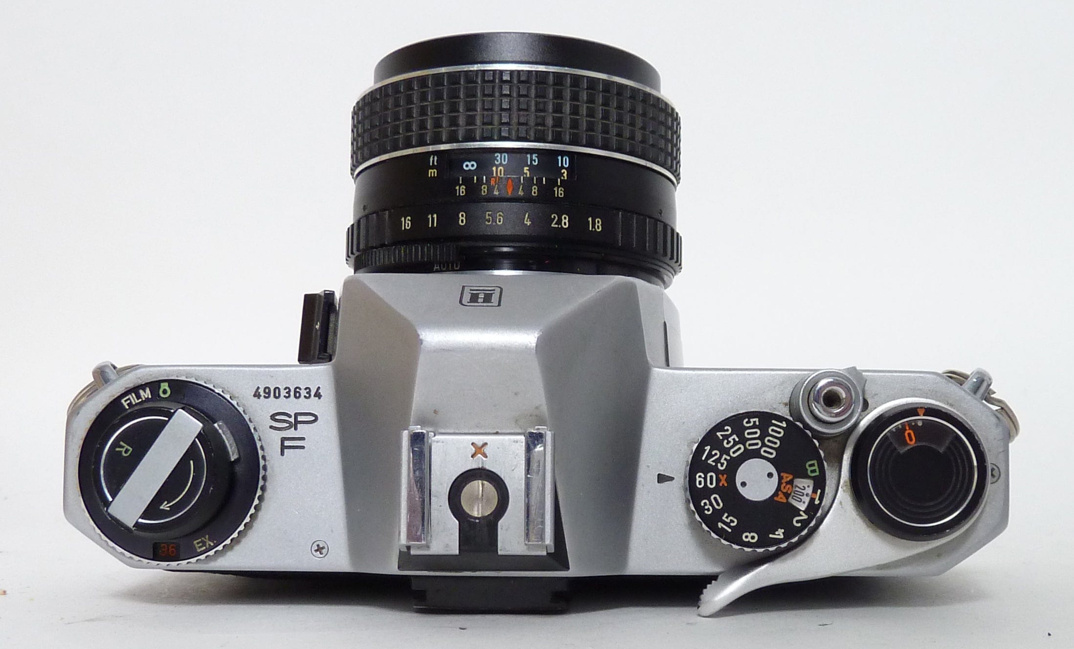 Pentax Spotmatic SP F with 55mm f1.8 Lens – Camera Exchange