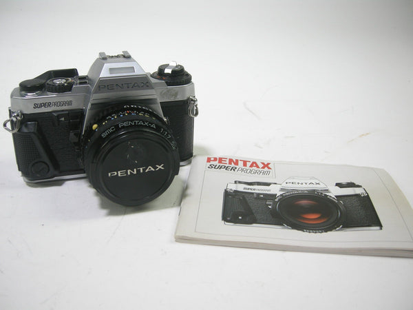 Pentax Super Program 35mm SLR w/50mm f1.7 35mm Film Cameras - 35mm SLR Cameras - 35mm SLR Student Cameras Pentax 1187274