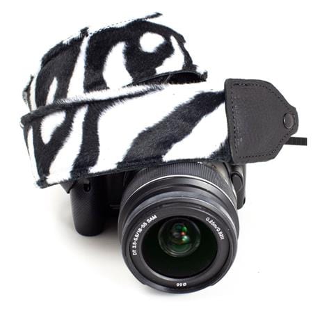 Perri's Leathers CSN-38 Nylon Camera Strap, Zebra on Tubular Straps Perri's Leathers LTD. CSN-38