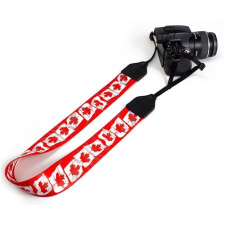 Perri's Leathers CSP-13 Polyester Camera Strap, Canada Flag Straps Perri's Leathers LTD. CSP-13