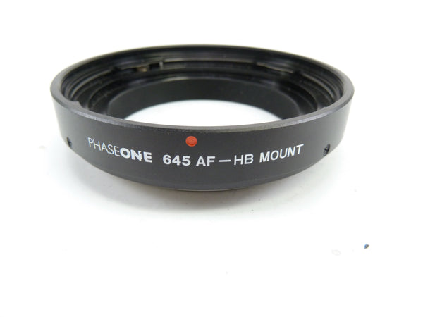 Phase One 645 AF-HB Mount Adapter Medium Format Equipment - Medium Format Accessories Phase One 11282222