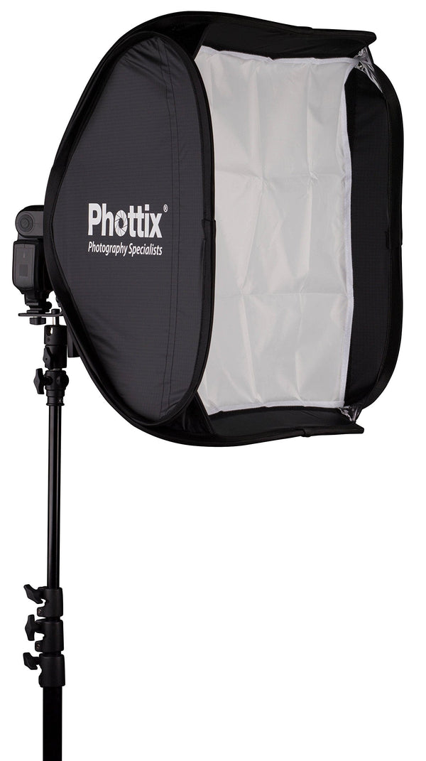 Phottix 24X24 in Easy Fold Softbox Kit Studio Lighting and Equipment Phottix PH82530