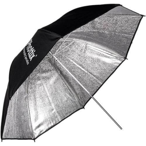 Phottix 50in Reflective Umbrella Patterned Black/Silver Studio Lighting and Equipment Phottix PH85348