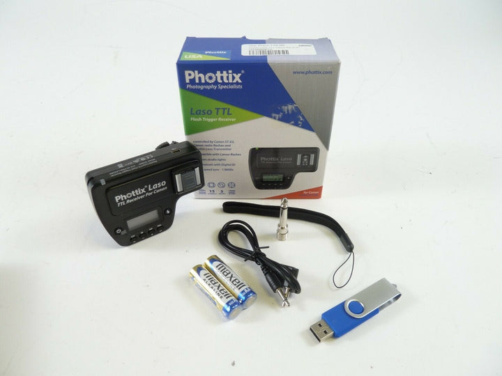 Phottix Laso TTL Canon Flash Trigger Receiver in original box Flash Units and Accessories - Flash Accessories Phottix GH890910