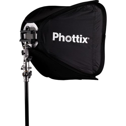 Phottix Transfolder Softbox With Cerberus Flash Mount Kit 40x40cm (16"x16") Studio Lighting and Equipment Phottix PH82522