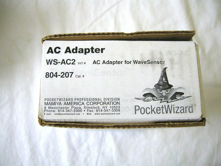Pocket Wizard 804-207 WS-AC2 AC Adapter for WaveSensor  "NEW", 804207 PocketWizard PocketWizard PW804207