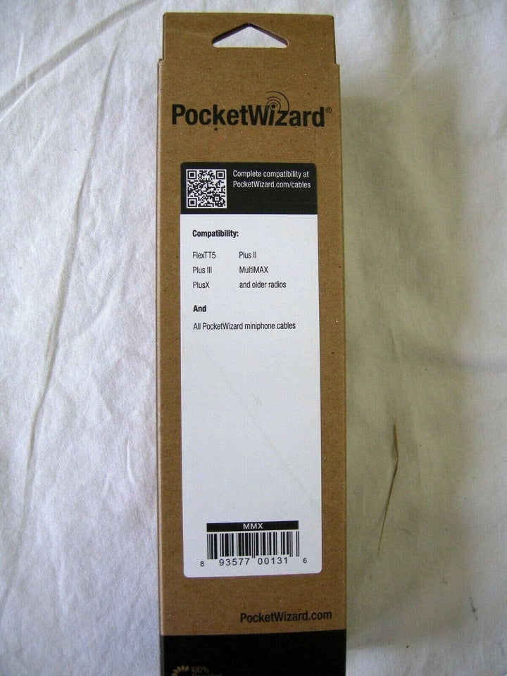 Pocket Wizard 804-401 MMX 10' Extension Cable for Miniphone to Miniphone "NEW" PocketWizard PocketWizard PW804401