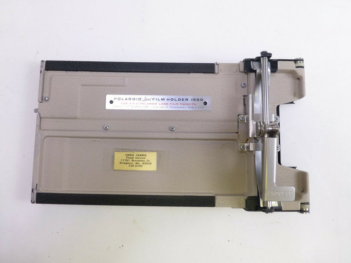 Polaroid Land Film Holder #500 for 4x5 Polaroid Land Film Packets in OEM Box Darkroom Supplies - Misc. Darkroom Supplies Polaroid 4X5HOLDER500K