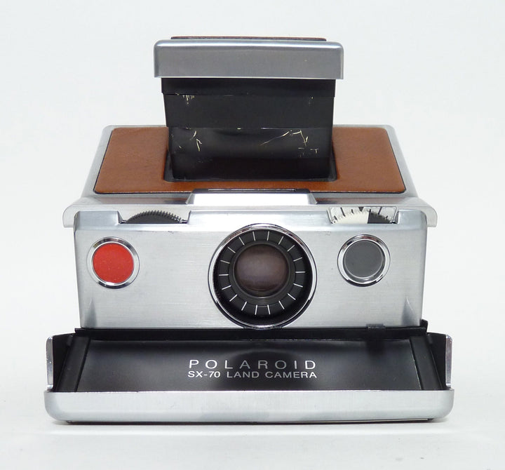 Polaroid SX-70 Parts Only - No Power - Dented Finder Instant Cameras - Polaroid, Fuji Etc. Polaroid FC4261CUP