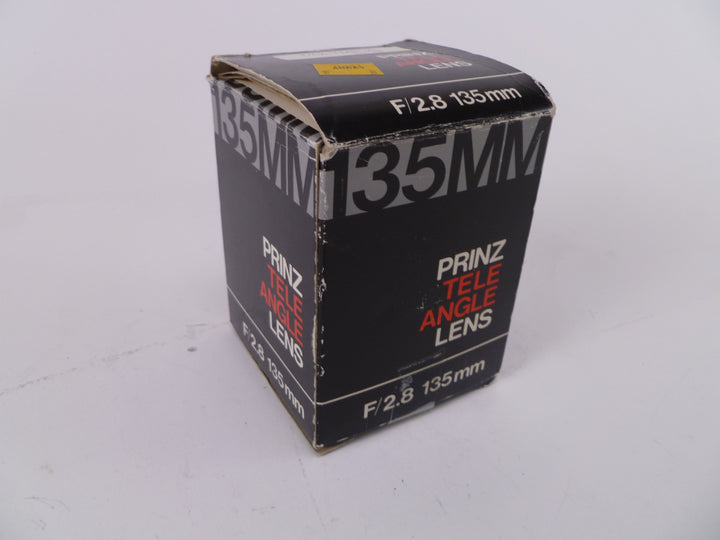 Prinz Tele Angle 135mm F/2.8 Lens Lenses - Small Format - Olympus OM MF Mount Lenses Prinz 100329