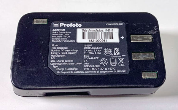 Profoto A1 Battery 100397 - Demo Batteries - Rechargeable Batteries Profoto 100397U