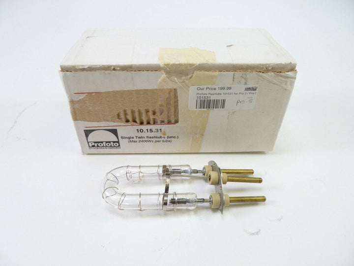 Profoto Single Twin 3-prong Flashtube for Pro-3 / Pro-5, Max2400Ws per tube Lamps and Bulbs Profoto 101531
