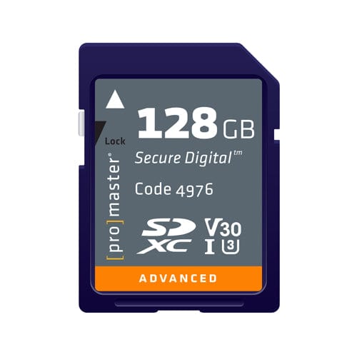 Promaster 128GB Advanced SDXC Memory Card Memory Cards Promaster PRO4976
