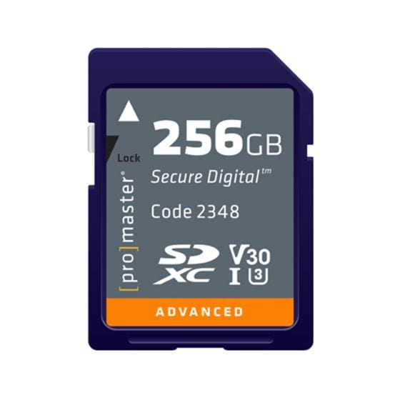 Promaster 256GB Advanced SDXC Memory Card Memory Cards Promaster PRO2348