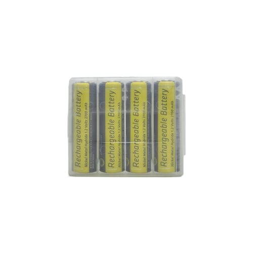 Promaster 2700 MAH 4-pack Rechargeable Double AA Batteries Battery Chargers Promaster PRO6363