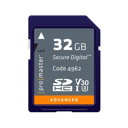 Promaster 32GB Advanced SDHC Memory Card Memory Cards Promaster PRO4962