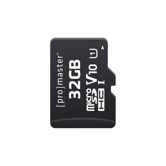 Promaster 32GB Performance 2.0 Micro SDHC Memory Card Memory Cards Promaster PRO7269