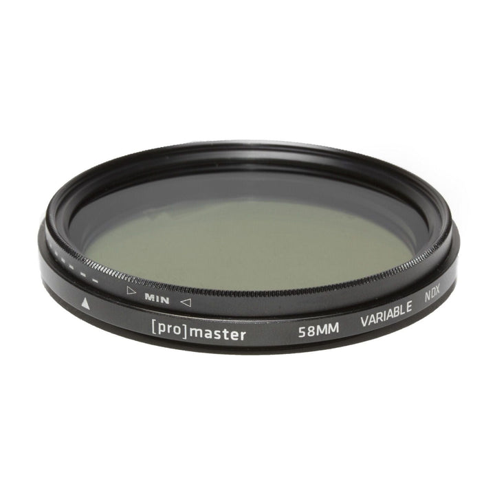 Promaster 58MM Variable ND Digital HGX Filter Filters and Accessories Promaster PRO9322